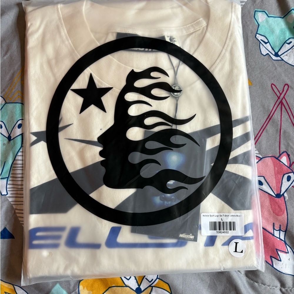 Hellstar White Graphic Tee - Men's Short Sleeve